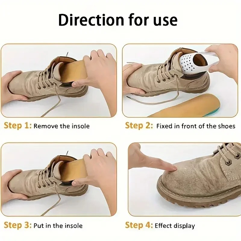 4개입 신발 주름 방지 보호대, 스니커즈 토캡, 주름  - Sneaker Care Crease Protector 리뷰 및 가격