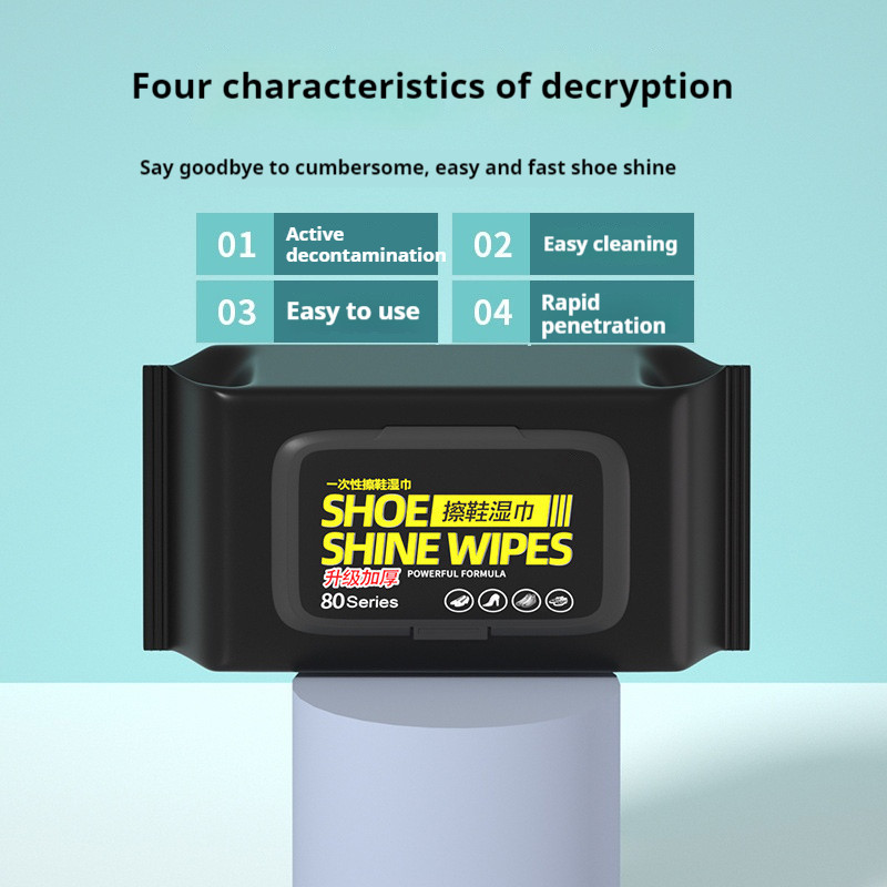 휴대용 야외 신발 클리너 물티슈 강력한 일회용 스니커즈 - Sneaker Care Wipes 리뷰 및 가격