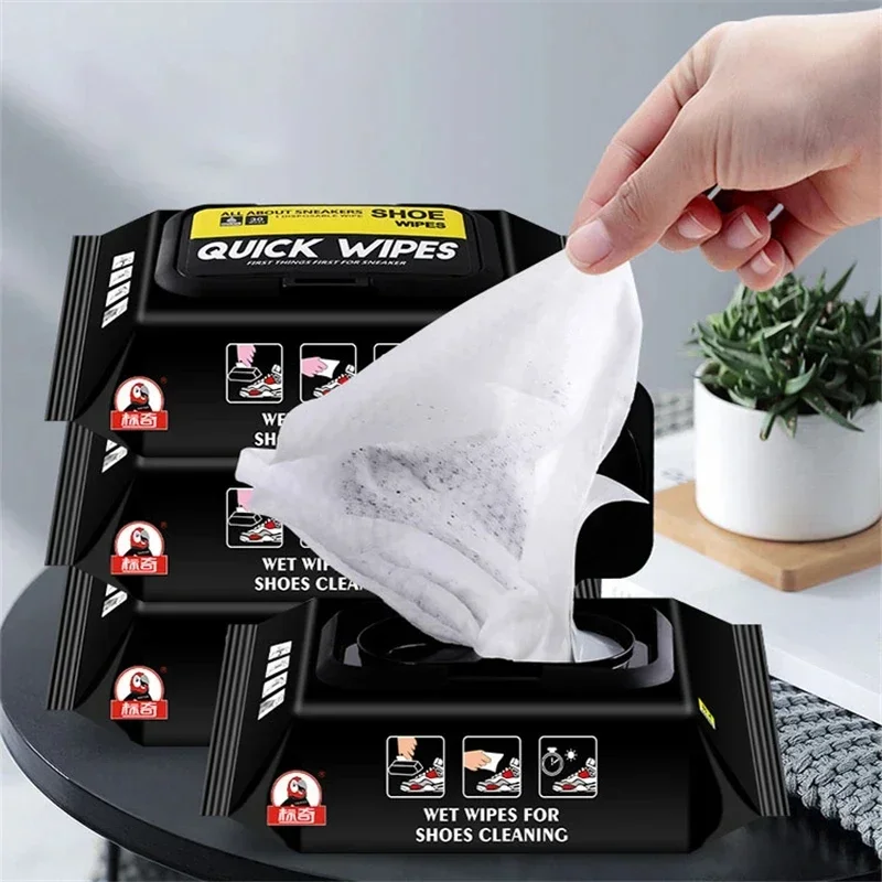 새로운 실용적인 일회용 신발 클린 와이프 휴대용 흰색  - Sneaker Care Wipes 리뷰 및 가격