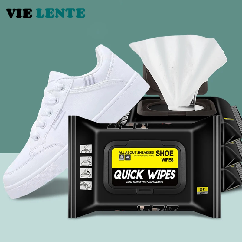 12Pcs/30Pcs 일회용 신발 깨끗한 물티슈 휴대용 - Sneaker Care Wipes 리뷰 및 가격