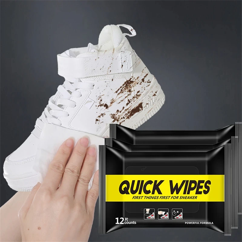 12Pcs/30Pcs 일회용 신발 깨끗한 물티슈 휴대용 - Sneaker Care Wipes 리뷰 및 가격